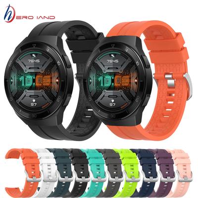 Huawei watch GT 2E GT2 46mm için Silikon Saat Kordonu Yedek saat kayışları Bilezik kemeri Huawei Watch GT2E Akıllı Bileklikler için
