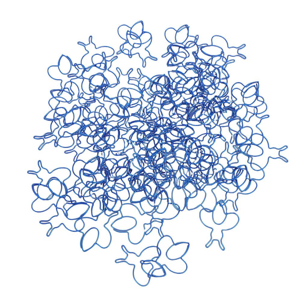 80Pcs Bee Shaped Paper Clips Iron Multifunctional Cute Paperclips for Scrapbooks Calendars Files