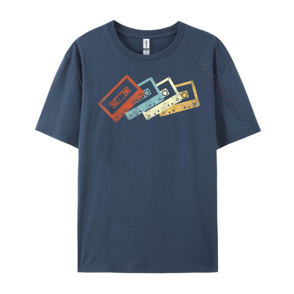 Retro Mixtape Cassette Mens Designer Clothes Mens Gifts Fashion T Shirt Unisex Luxury T-Shirt St Patrick's Day