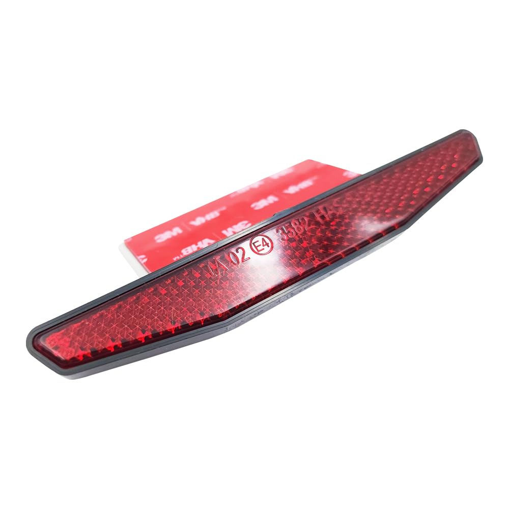 BAR AUTOTECH Bike Reflector Stick-On Reflector 40 Degree License Plate