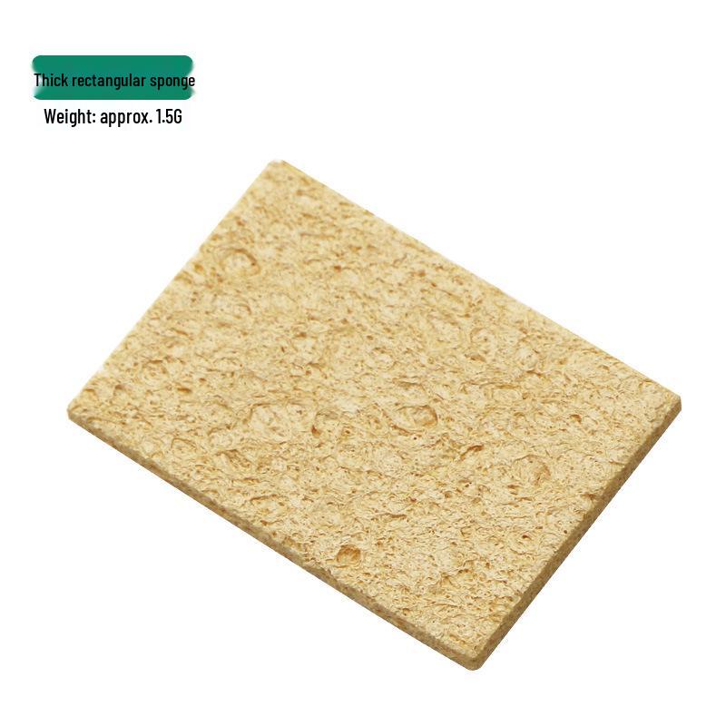 Soldering Iron Tip De-tinning High-Temperature Resistant Cleaning Sponge Pad