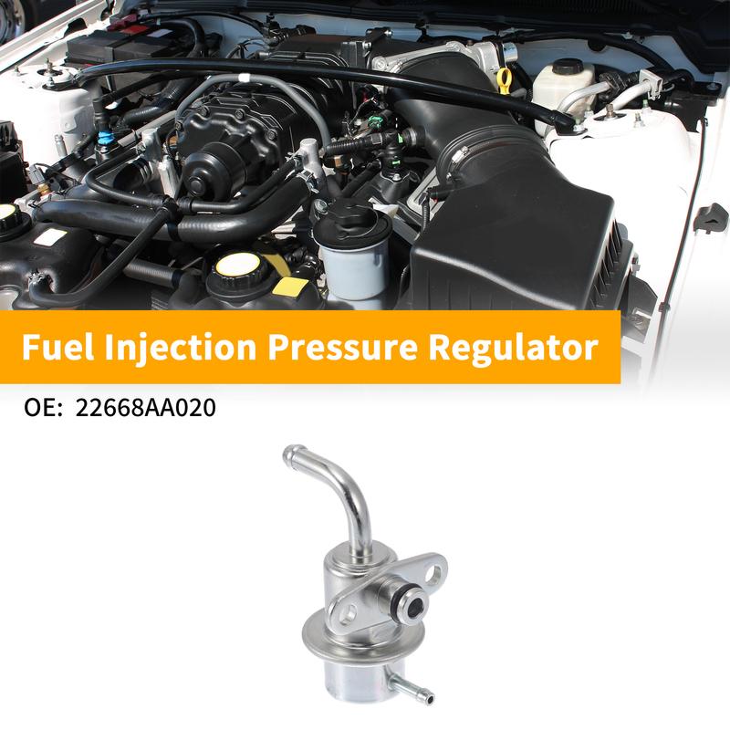 UXCELL Fuel Pressure Regulator for Subaru Legacy 1992-1995 No.22668AA020 Metal 1 Pc