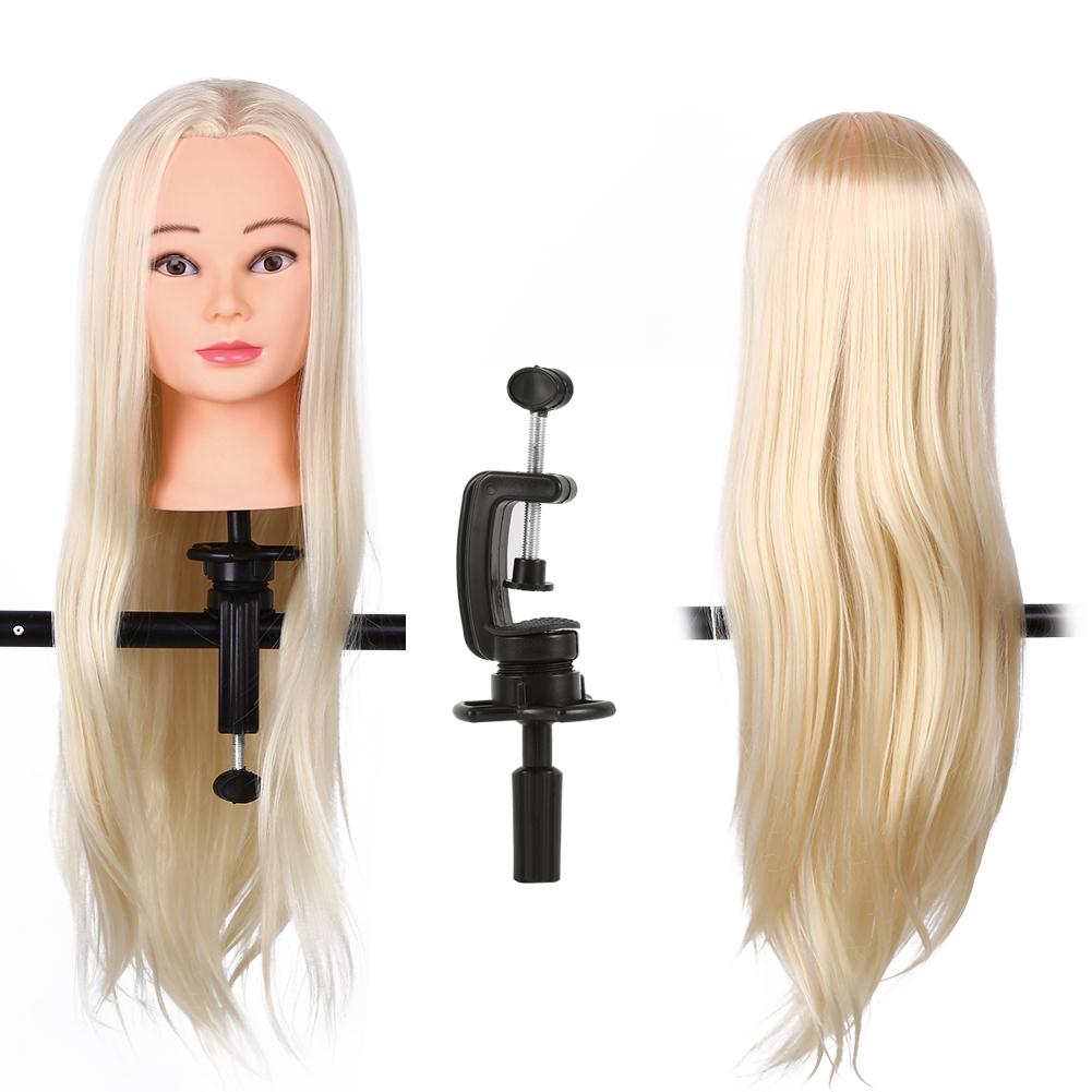 Hairdresser Training Practice Head Moldel Mannequin Long Hairdressing   Braid Set Tool 1#