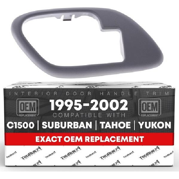 Interior Front Driver Door Handle Bezel - Compatible with 1995-1999 C1500 &