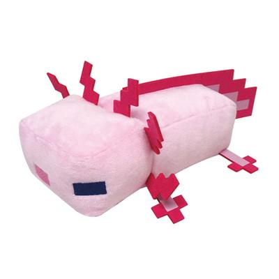 K Şirketi Minecraft Koleksiyonu Peluş Oyuncak Axolotl Pembe Y90 x G165 x D260mm MCT-CNG4-PK