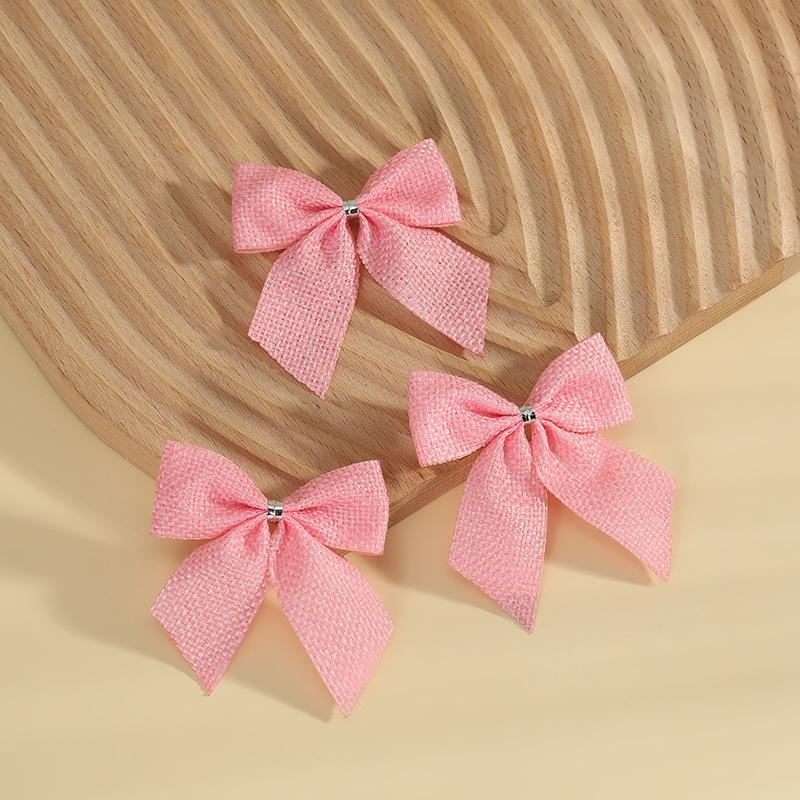 25pcs Christmas Bows Christmas Ornaments Gold Red Bows Christmas Tree Ornaments New Year Decorations Mini Bows Gift Bows