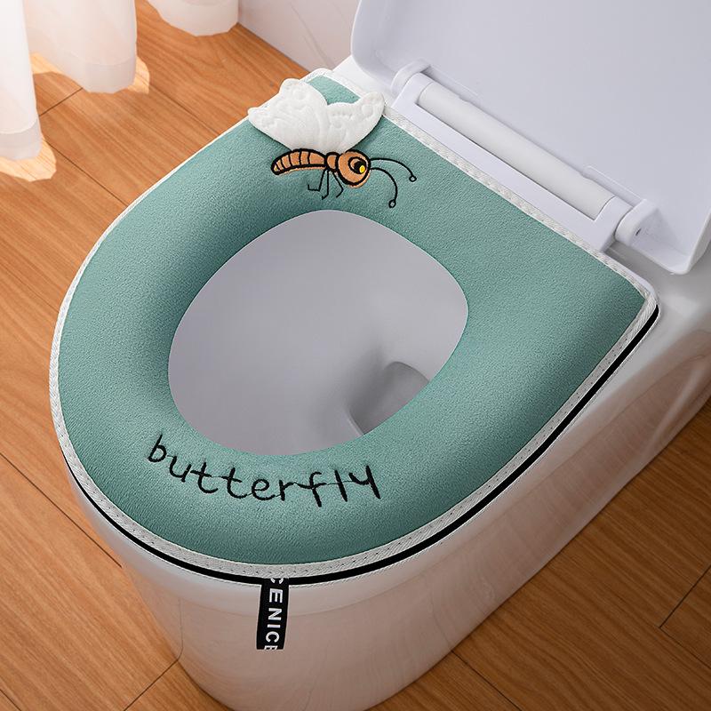 Toilet seat cushion, toilet seat cushion, toilet cover, toilet seat cushion, toilet seat washable cartoon