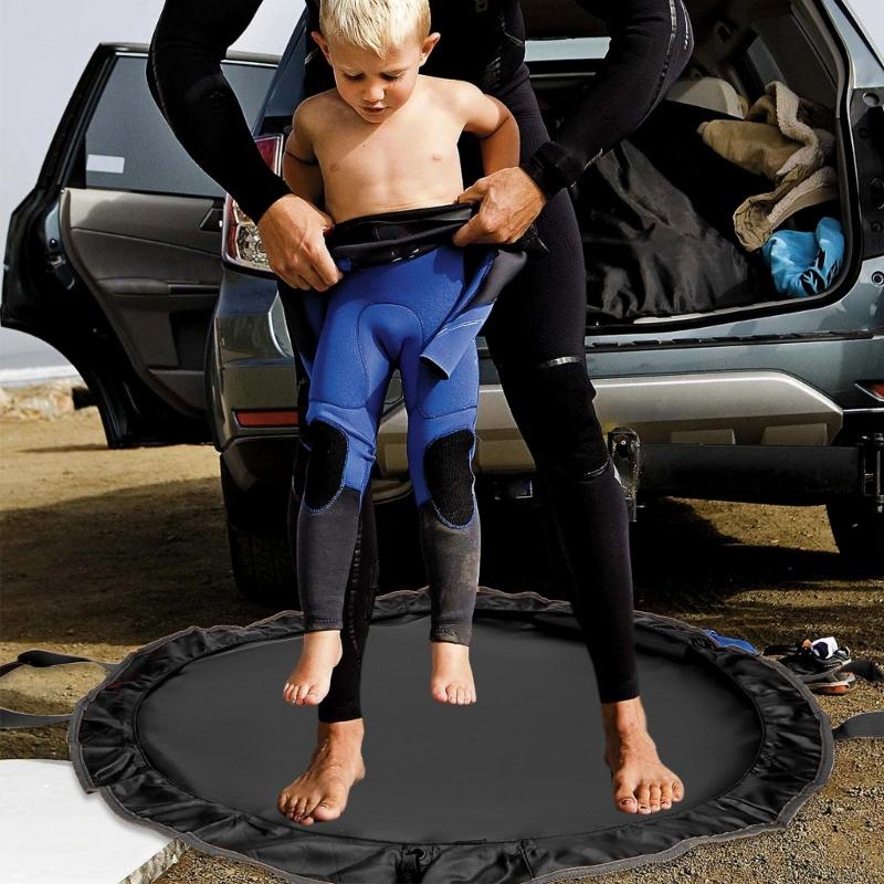 Wetsuit Changing Mats, Durable Waterproof Dry Bag, Surf Change Mat with Drawstring Closure for Diving, Surfing and Kayak