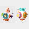 Quebra-cabeça infantil Brinquedos de educação infantil Bola de atividades multifuncionais para treinamento de bebês Montessori Bola de agarrar de mão ocupada Bola de atividades para bebês