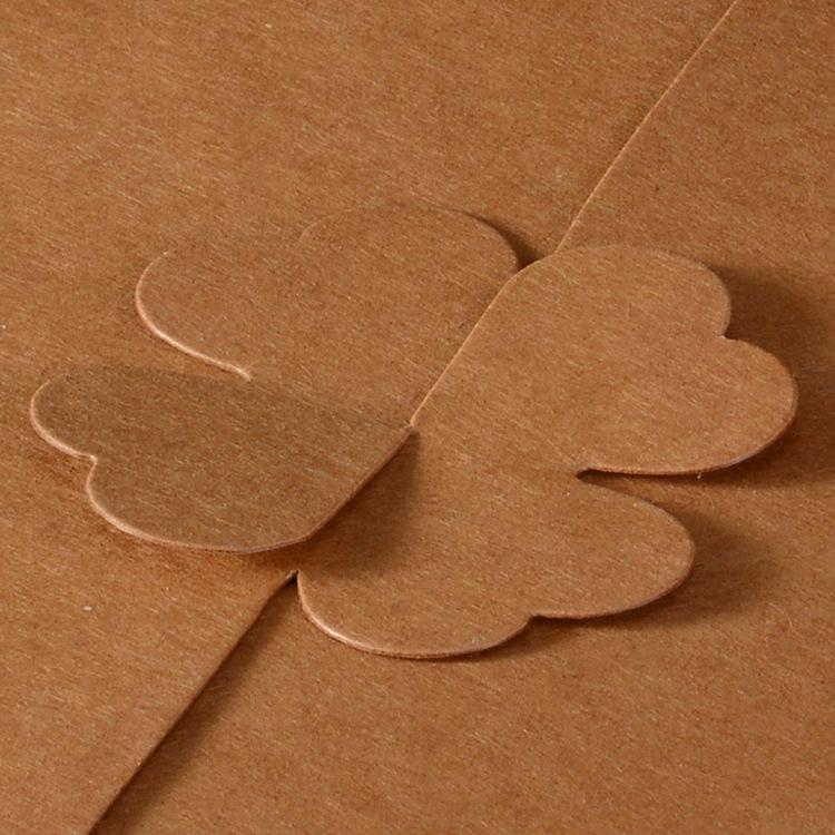 Clover - Shaped Kraft Paper Gift Boxes: A Symbol of Luck and Creativity