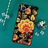 Russian Scarf Floral For Realme 15 14 13 12 11 10 Pro Plus C65 C67 C63 C61 C55 C51 C53 C35 C75 GT6 GT7 Pro Case