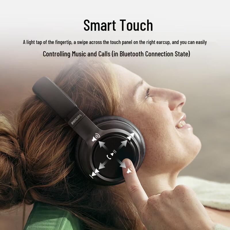 Philips TAH9505 ANC Hi-Res Over-Ear Headphones