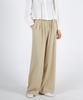 UMM Women'S Cool Touch Double-Pleated Wide Elastic Waist Pants 4 Colors
