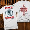 Brazilian Jiu Jitsu T-Shirt Thai Boxing 2 Sided Print UFC MMA kickbox Fight Club