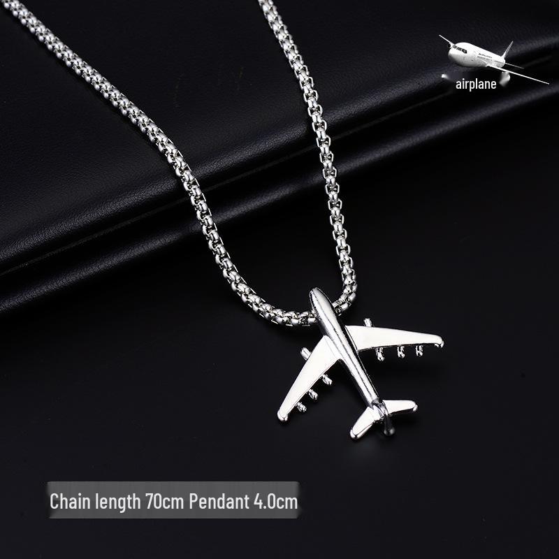 Trendy Men's Clavicle Necklace: Versatile, High-End, Simple Hip Hop Jewelry