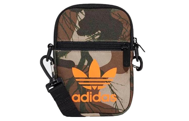 Adidas Originals Trefoil Polyester Shoulder Bag Unisex Tan FT9302