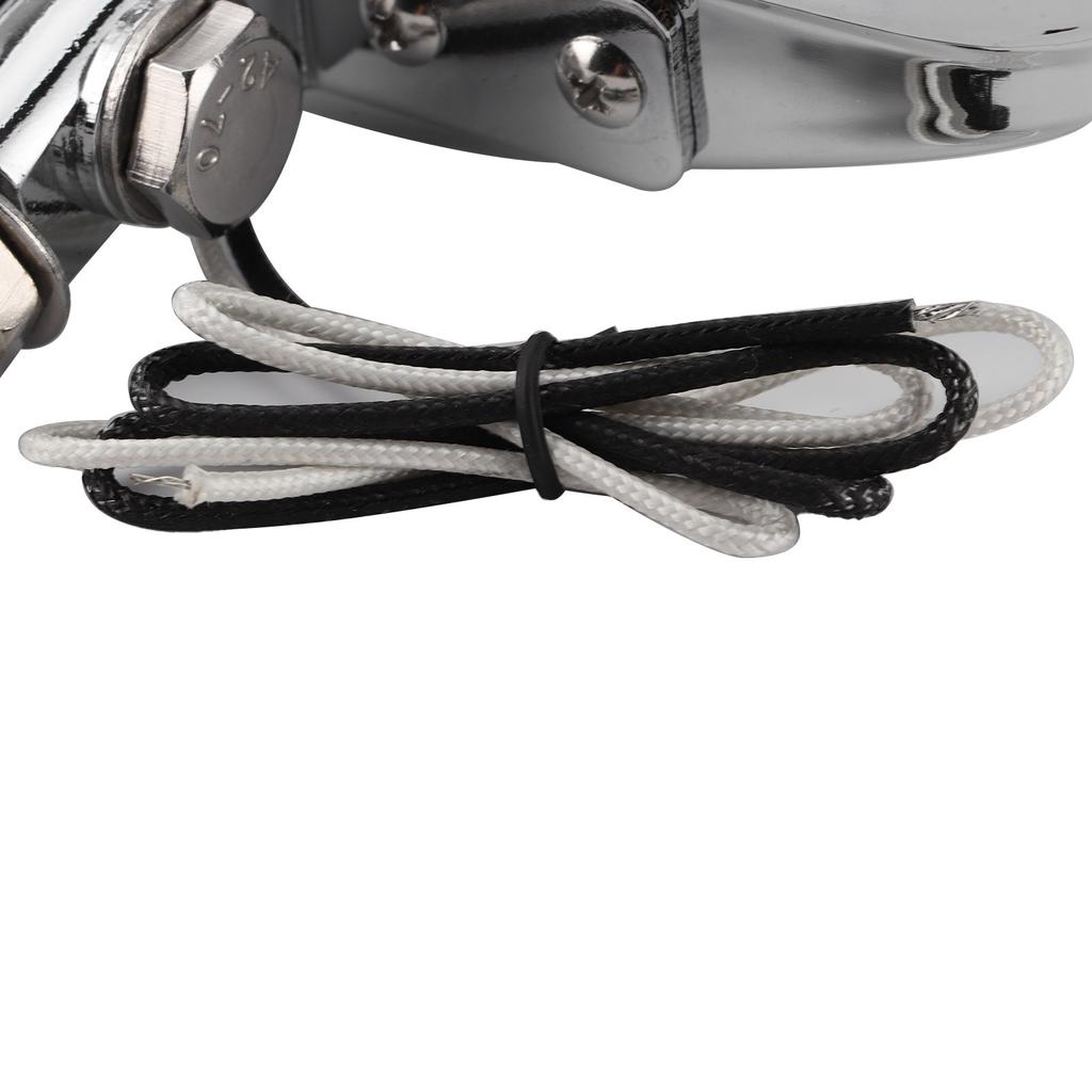 2pcs Retro Motorcycle Headlight Bright Square Dual Headlamp M10 Thread for Motorbike ATVs