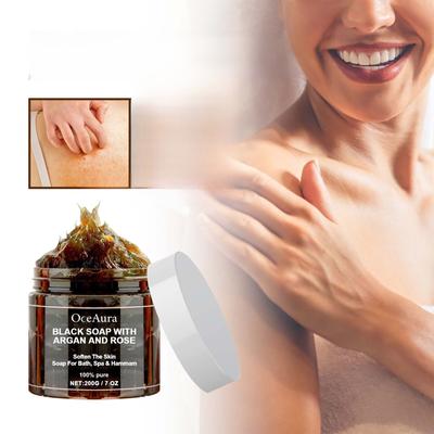 Barre de savon naturel nettoyant en profondeur pour le corps, savon de bain hydratant au parfum longue durée pour tous types de peau 200 g