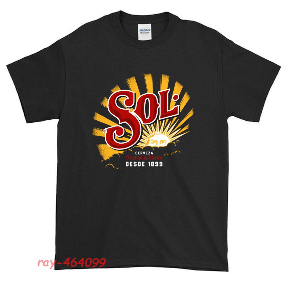 New Cerveza Sol Logo Unisex Funny T Shirt USA Size S XXL