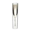 2pcs 100ml Glass Champagne Flute Double Wall Cocktails Cup for Wedding Party Bar