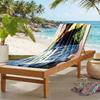 Beach Towel with B-BLUE L-LOCK Pattern - soft,absorbent,machine washable Lightweight&Modern,swimming,Travel Essentials