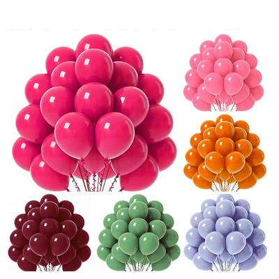 Lot de 20 Ballons de Couleur Unie de 10 Pouces pour Anniversaire, Mariage ou Décoration d'Événement