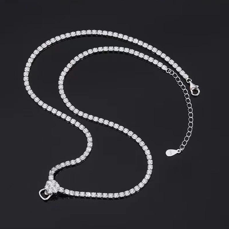 

BELLA BOX Голубиное яйцо розовый циркон полная бриллиантовая сетка красный имитация живого розового турмалина открытое кольцо женский кулон серьги гвоздики комплект No.1 розовый