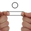 10pcs Fixed Bait Tools Fishing Hook Lure Bait With Rubber Rings Fishing Gear
