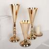 Romantic Wedding Flower Vases European Style Centerpiece Vases Metal Vases  Home Wedding Decor