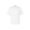T Shirts Men's Jade White Crew Neck Moderate Straight Fit IK0089