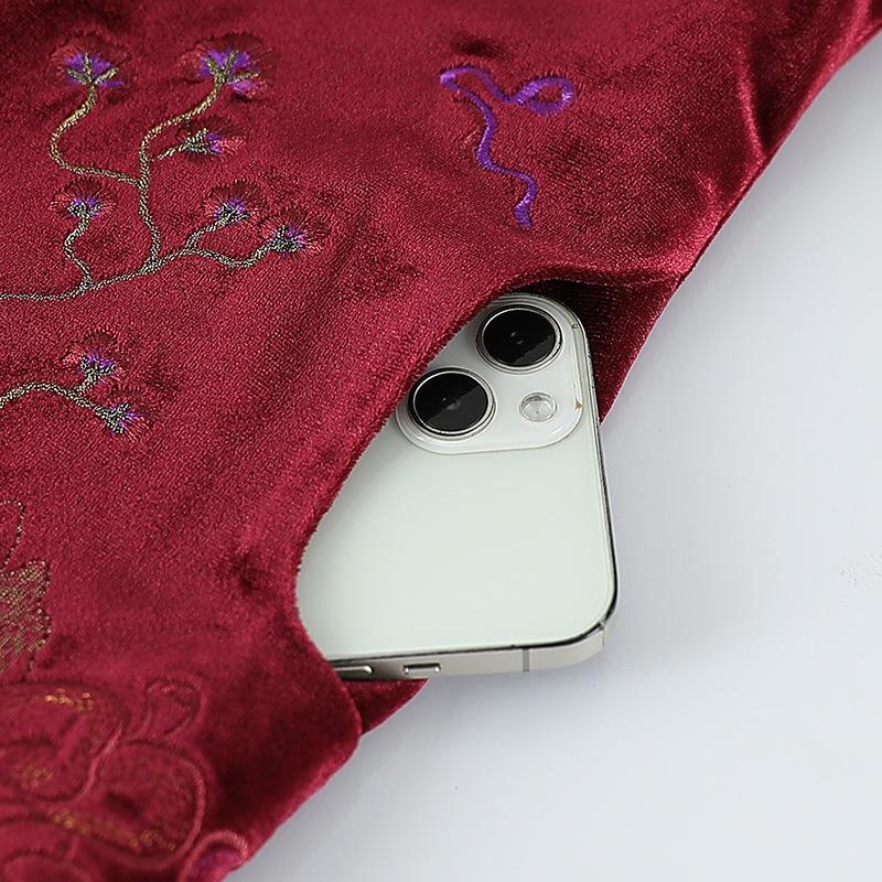 Autumn velvet coat women's top mother-in-law wedding clothes cardigan