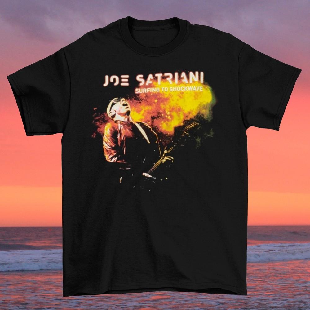 Joe Satriani Surfing Shirt Unisex Cotton All Size S-4XL Short Sleeve Unisex T-Shirt XXL