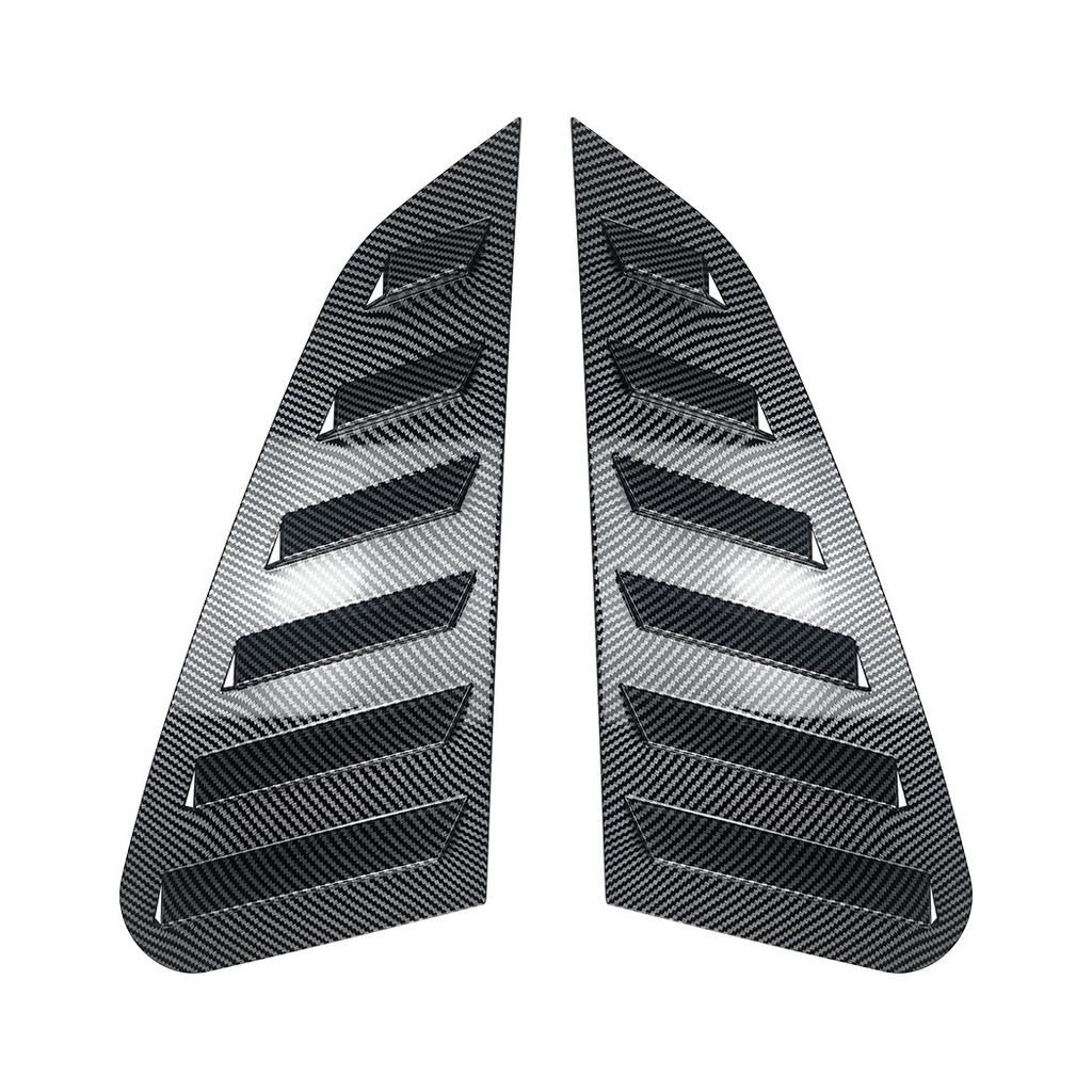 Car Rear Window Louver Shutter Cover Fit For Subaru Impreza WRX STI 2011 2012 2013 2014 Side Vent Trim Windshield Cover