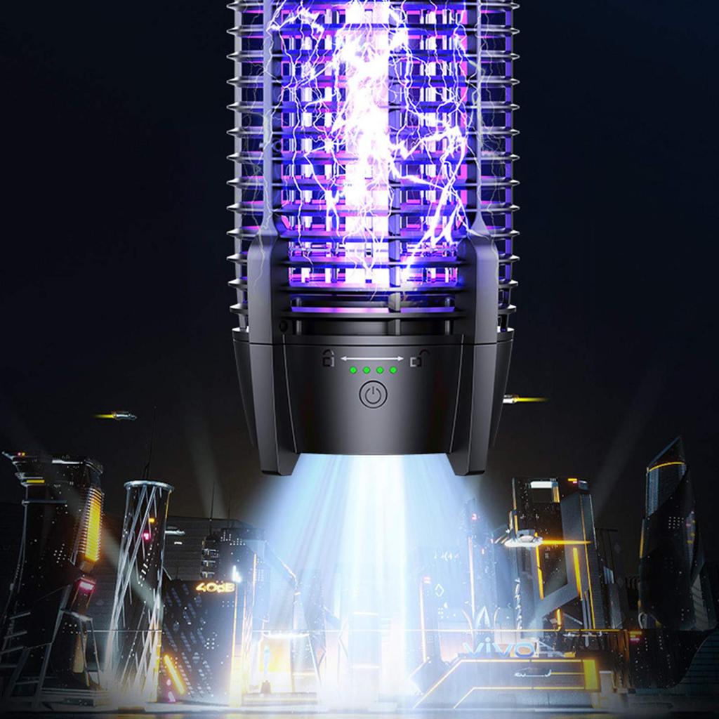 Mosquito Killer Fly Trap Household Outdoor Electronic Mosquito Killer Camping Light One-click Cleaning