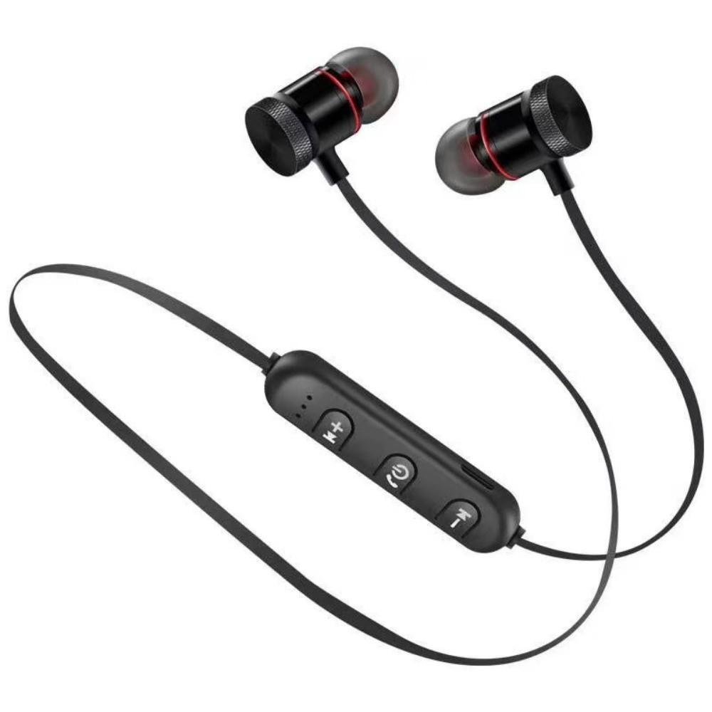 Stereo Sound Wireless Bluetooth Earphone Waterproof Neckband Earphones Portable Sports Headset