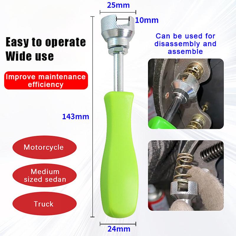 Car Drum Brake Repair Install Tool Hold Down Washer Spring Shoe Compressor Brake Spring Washer Worker