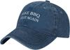 Make BBQ Great Again Baseball Cap Cotton Washed Denim Casual Unisex Adult Sun Protection Hat