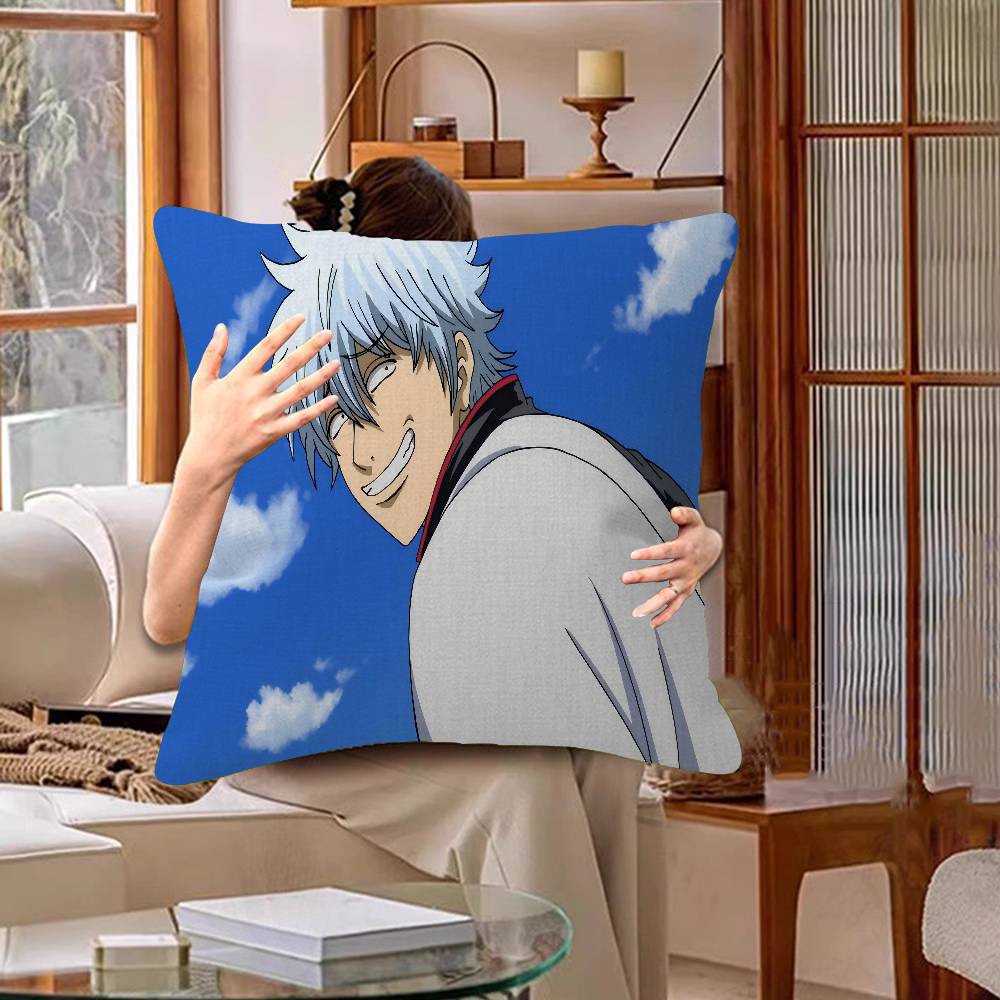 G-gintama Pillow Cover For Bedroom Room And Living Room Sofa Decorative Cushion Cover