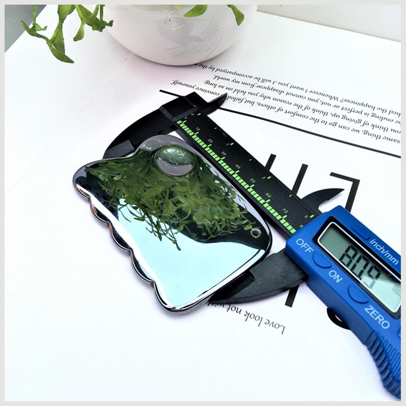 Terahertz Energy Stone Meridian Scraping Board Acupuncture Point Massager Face Eye Beauty Care Guasha Massage Tool