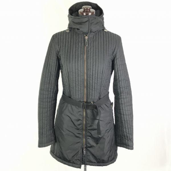 

Куртка Стеганая Пальто Блузон Samsonite Black Label/Женский Размер I40/США6/Черный Тон/Обработано Seibu Dept. Магазин