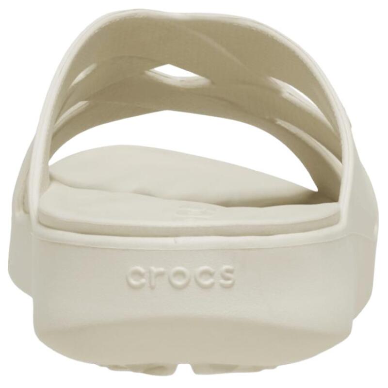 Crocs Getaway Fashion Temperament Anti-Abrasion Slippers Women's Milky White