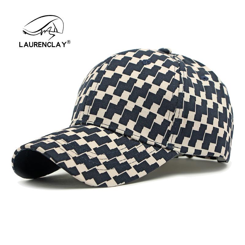 Plaid Hat Men's Hard Top Baseball Cap Spring Summer Outdoor Sunscreen Visor Versatile Cap Female Tide