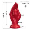 Silikon Simulation Faust Silikon Anal Plug Hintere Massage SM Anal Dehnung Masturbator