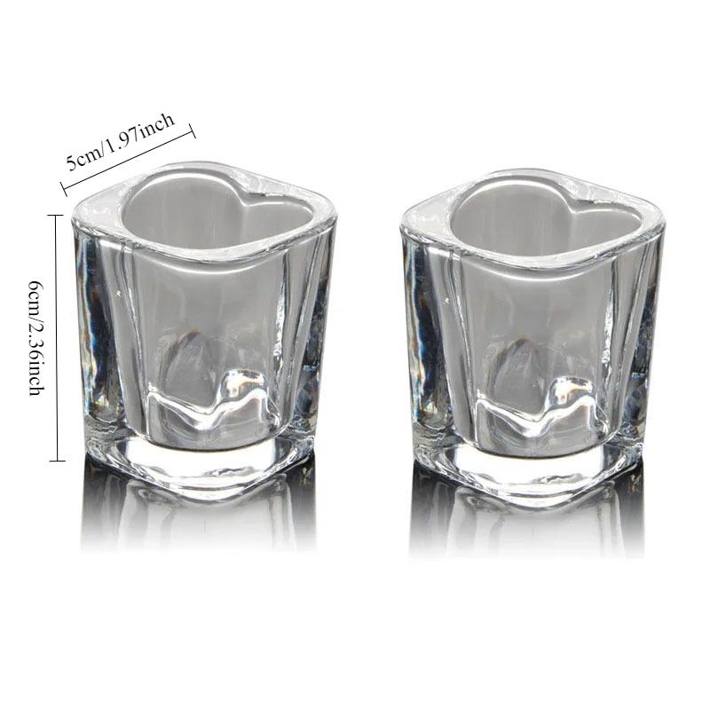 70ml/45ml Weingläser Transparenter Espressotasse Bar Klassisches Whiskeyglas Haushalts-Kaffeetasse Exquisites Glaswaren Neujahrsgeschenk