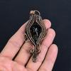 Lady Face Peridot Pendant Handmade Gemstone Jewelry, 999 Copper Wire Wrapped Pendant Beautiful Design Jewelry
