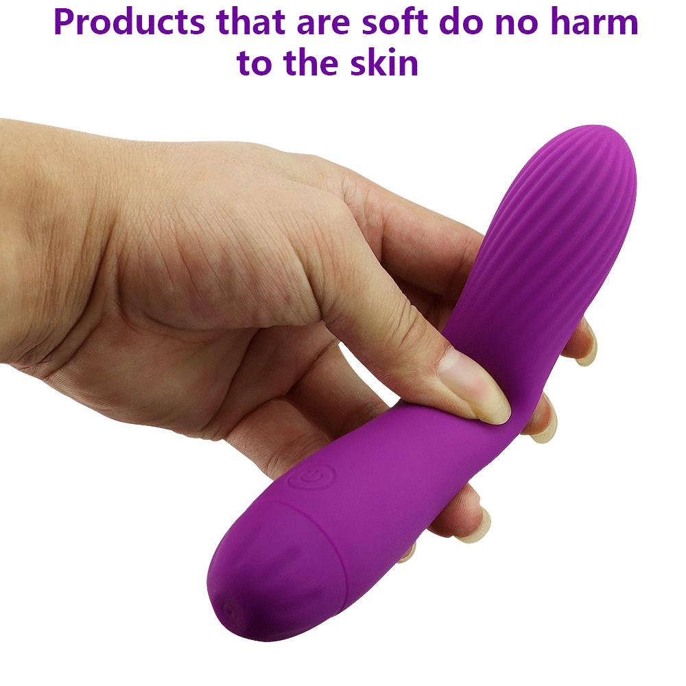 Silicone Dildo Vibrator USB Rechargeable Sex Toys for Women Thread G-spot Massager Stimulate Inner Wall of the Vagina Adult Sexo