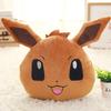33x28 Anime Cartone Animato Pokemon Pikachu Cuscino Testa Grande Peluche Jigglypuff Keda Paperella Bambola Calda per le Mani Giocattolo di Peluche Regalo per Bambine
