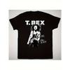 Vintage T-Rex Marc Bolan Retro Band Graphic T-Shirt - Heavyweight 70s/80s Style T-shirt with Marc Bolan Signature and T-Rex Print, Unisex Sizes