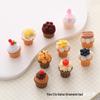 DIY Simulation Food Toy Cake Accessories: Cream Glue, Phone Case Decor, Headdress, Hair Tie, Sticker, Ornament, Pendant.