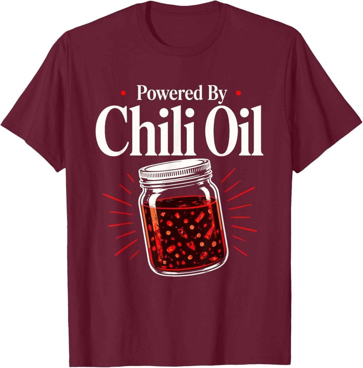 Chili Oil Chili Crisp Dumpling Lover Noodle Lover Foodie T-Shirt S разноцветный